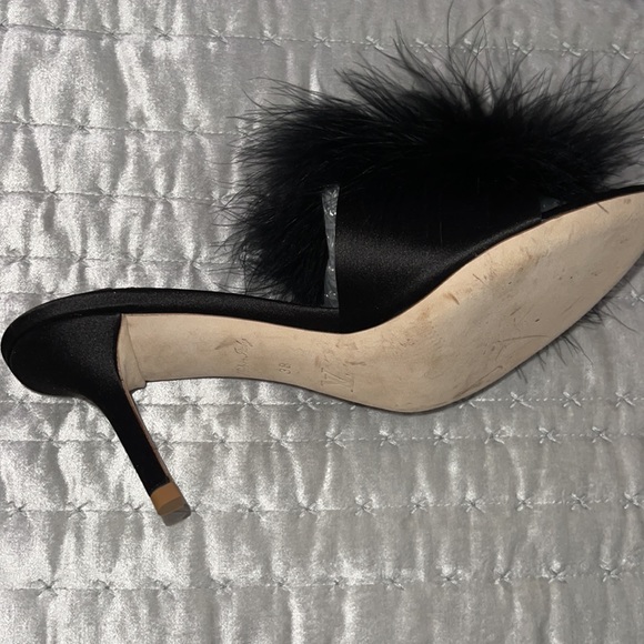 Louis Vuitton 100% Authentic GORGEOUS PAIR of slip on heels w rhinestones. - Picture 8 of 14